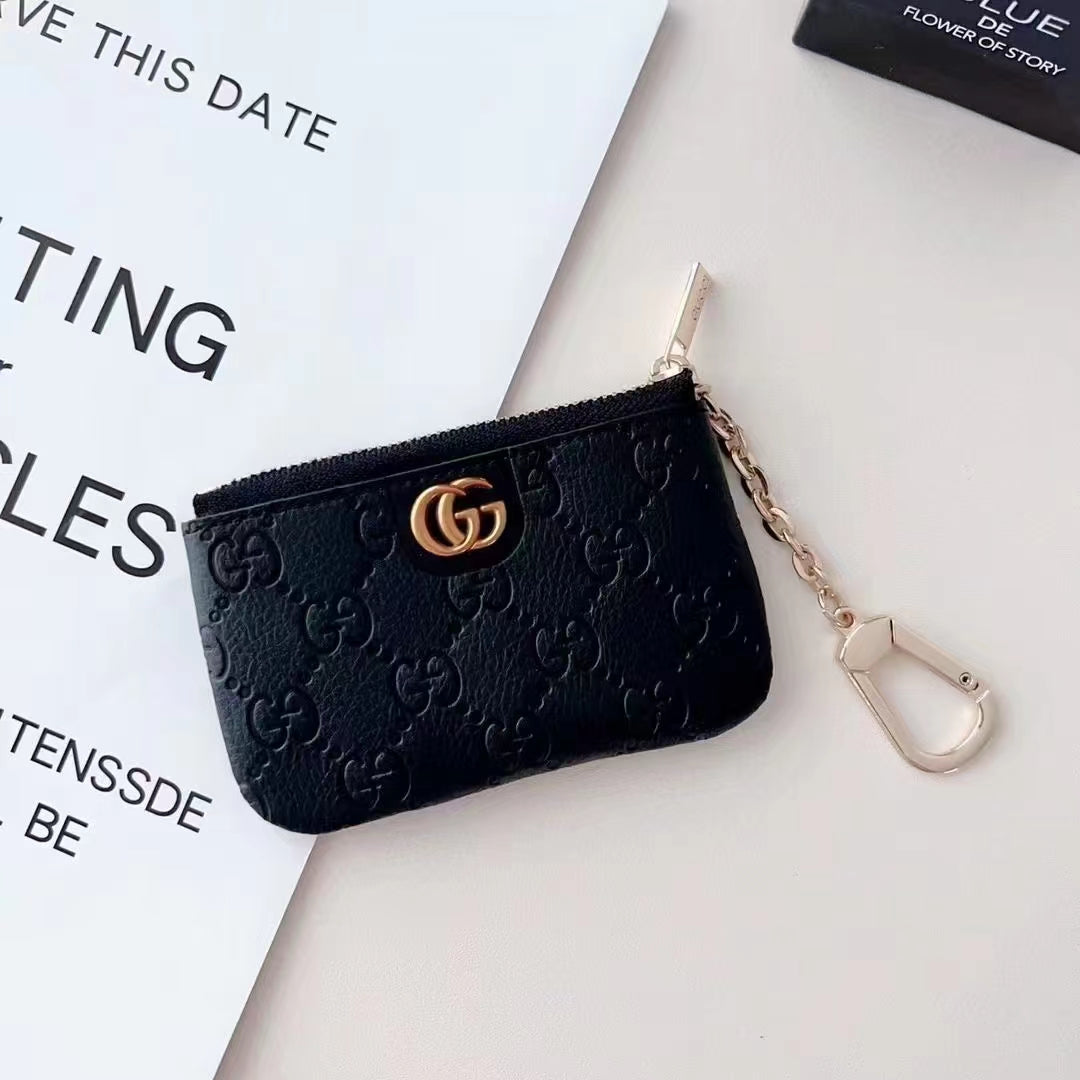 CARD HOLDER KEYCHAIN (GG BLACK)